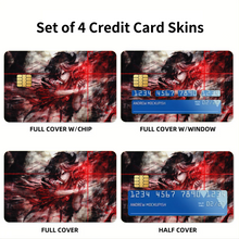 Load image into Gallery viewer, Matoi Ryuuko (Kill la Kill) Credit Card Skins (4-in-1 Pack)
