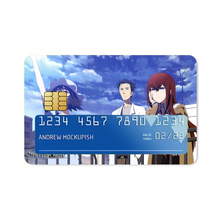 Load image into Gallery viewer, Mayuri, Kyouma & Kurisu Credit Card Skins (4-in-1 Pack)