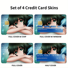 Load image into Gallery viewer, Mayuri Shiina Credit Card Skins (4-in-1 Pack)