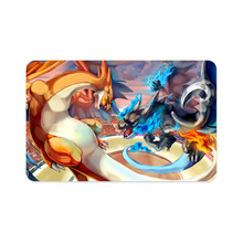Load image into Gallery viewer, Mega Charizard Y VS Mega Charizard X Credit Card Skins (4-in-1 Pack)