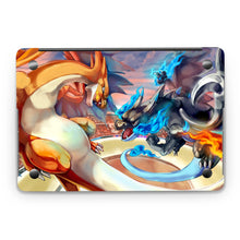 Load image into Gallery viewer, Mega Charizard Y VS Mega Charizard X  Macbook Skin