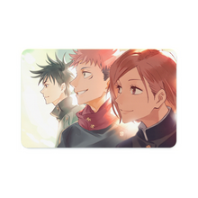 Load image into Gallery viewer, Megumi Fushiguro / Nobara Kugisaki / Yuji Itadori Credit Card Skins (4-in-1 Pack)