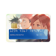 Load image into Gallery viewer, Megumi Fushiguro / Nobara Kugisaki / Yuji Itadori Credit Card Skins (4-in-1 Pack)
