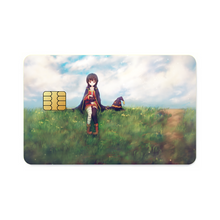Load image into Gallery viewer, Megumin and Chomusuke Credit Card Skins (4-in-1 Pack)