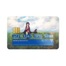 Load image into Gallery viewer, Megumin and Chomusuke Credit Card Skins (4-in-1 Pack)