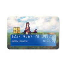 Load image into Gallery viewer, Megumin and Chomusuke Credit Card Skins (4-in-1 Pack)