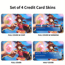 Load image into Gallery viewer, Megumin Credit Card Skins (4-in-1 Pack)