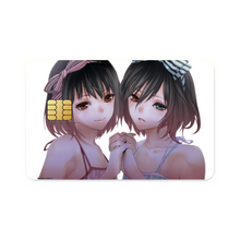 Load image into Gallery viewer, Mei and Fujioka Misaki Credit Card Skins (4-in-1 Pack)