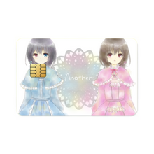 Load image into Gallery viewer, Mei and Fujioka Misaki Credit Card Skins (4-in-1 Pack)