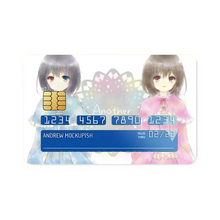 Load image into Gallery viewer, Mei and Fujioka Misaki Credit Card Skins (4-in-1 Pack)
