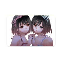 Load image into Gallery viewer, Mei and Fujioka Misaki Credit Card Skins (4-in-1 Pack)
