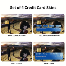 Load image into Gallery viewer, Mei,Kouichi and Izumi Credit Card Skins (4-in-1 Pack)