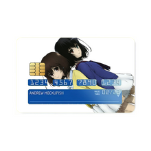 Load image into Gallery viewer, Mei Misaki and her twin sister official art Credit Card Skins (4-in-1 Pack)