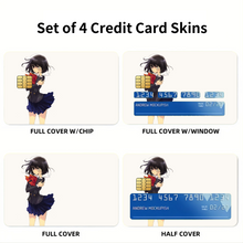 Load image into Gallery viewer, Mei Misaki Credit Card Skins (4-in-1 Pack)