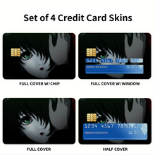 Load image into Gallery viewer, Mei Misaki Credit Card Skins (4-in-1 Pack)