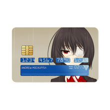 Load image into Gallery viewer, Mei Misaki Credit Card Skins (4-in-1 Pack)