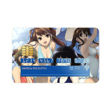 Load image into Gallery viewer, Mei,Yukari,Izumi and Reiko Credit Card Skins (4-in-1 Pack)
