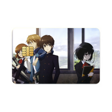 Load image into Gallery viewer, Mei,Yukari,Naoya and Kouichi Credit Card Skins (4-in-1 Pack)