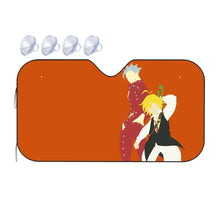 Load image into Gallery viewer, Meliodas and Ban  Car Sunshade