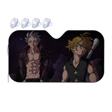 Load image into Gallery viewer, Meliodas and Ban  Car Sunshade