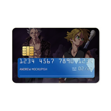 Load image into Gallery viewer, Meliodas and Ban Credit Card Skins (4-in-1 Pack)