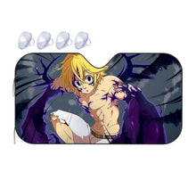 Load image into Gallery viewer, Meliodas Evil Power - Season 1 Car Sunshade