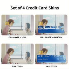 Load image into Gallery viewer, Menma and Jintan's mother Credit Card Skins (4-in-1 Pack)
