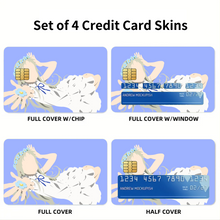 Load image into Gallery viewer, Menma / Honma Meiko from Anohana Minimalist Credit Card Skins (4-in-1 Pack)