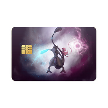 Load image into Gallery viewer, Mewtwo and Mew Credit Card Skins (4-in-1 Pack)