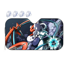 Load image into Gallery viewer, Mewtwo Vs Deoxys  Car Sunshade