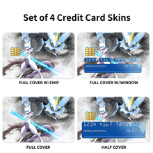 Load image into Gallery viewer, Mewtwo Vs Kyurem Credit Card Skins (4-in-1 Pack)