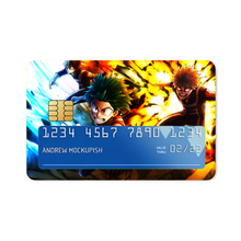 Load image into Gallery viewer, Midoriya ,Bakugou and Todoroki Credit Card Skins (4-in-1 Pack)
