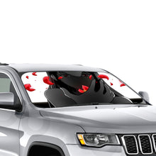 Load image into Gallery viewer, Mika Shimotsuki Flowers Car Sunshade