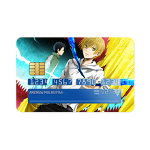 Load image into Gallery viewer, Mikado & Masaomi Credit Card Skins (4-in-1 Pack)