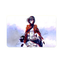 Load image into Gallery viewer, Mikasa Ackerman Credit Card Skins (4-in-1 Pack)