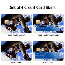 Load image into Gallery viewer, Mikasa Credit Card Skins (4-in-1 Pack)