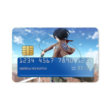 Load image into Gallery viewer, Mikasa Credit Card Skins (4-in-1 Pack)