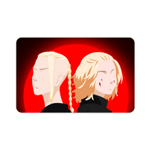 Load image into Gallery viewer, Mikey and Draken (Tokyo Revengers) Credit Card Skins (4-in-1 Pack)