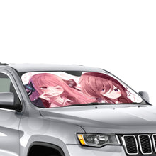 Load image into Gallery viewer, Miku and Nino Car Sunshade