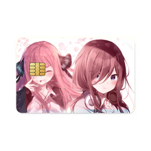 Load image into Gallery viewer, Miku and Nino Credit Card Skins (4-in-1 Pack)