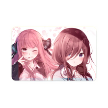 Load image into Gallery viewer, Miku and Nino Credit Card Skins (4-in-1 Pack)