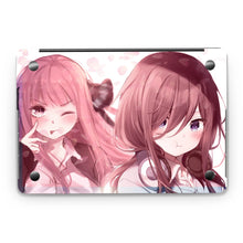 Load image into Gallery viewer, Miku and Nino  Macbook Skin