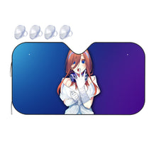 Load image into Gallery viewer, Miku Nakano Bride Car Sunshade