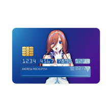 Load image into Gallery viewer, Miku Nakano Bride Credit Card Skins (4-in-1 Pack)