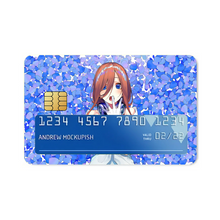 Load image into Gallery viewer, Miku Nakano Credit Card Skins (4-in-1 Pack)