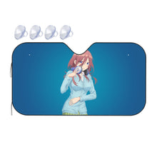 Load image into Gallery viewer, Miku Nakano from 5-Toubun no Hanayome Car Sunshade