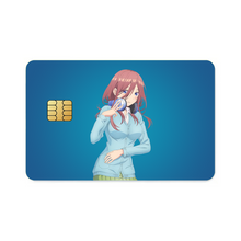 Load image into Gallery viewer, Miku Nakano from 5-Toubun no Hanayome Credit Card Skins (4-in-1 Pack)