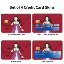 Load image into Gallery viewer, Minatsuki Takami Credit Card Skins (4-in-1 Pack)