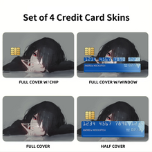Load image into Gallery viewer, Misaki Mei Credit Card Skins (4-in-1 Pack)