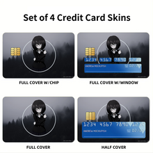 Load image into Gallery viewer, Misaki Mei Credit Card Skins (4-in-1 Pack)